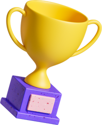 3D Trophy Cup